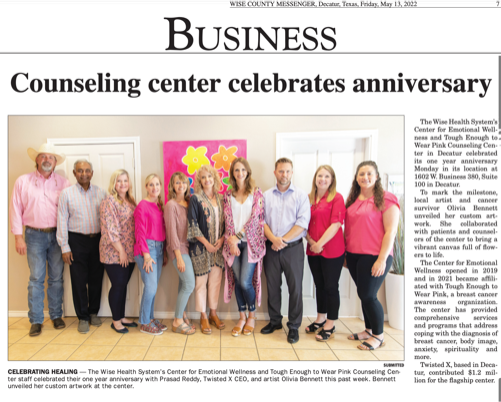 Counseling Center Celebrates Anniversary